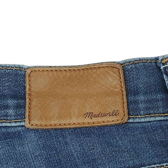 Madewell 10" High-Rise Skinny Jeans Women's 26 Medium Wash Blue Stretch - Picture 10 of 16